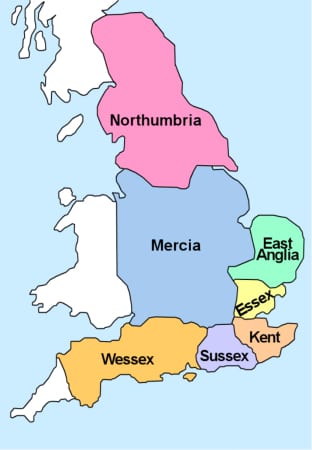 Kings of Mercia - Anglo Saxon England